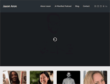 Tablet Screenshot of jasonaron.com